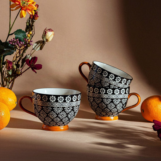 A set of beautiful Nisha Tea Cups