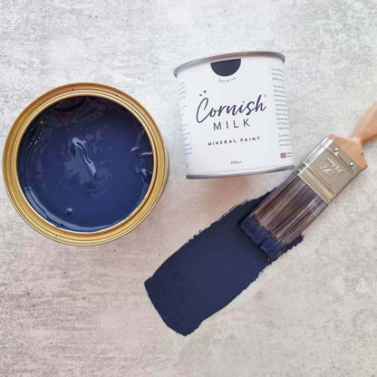 Squid Ink Navy Blue Cornish Mineral Paint