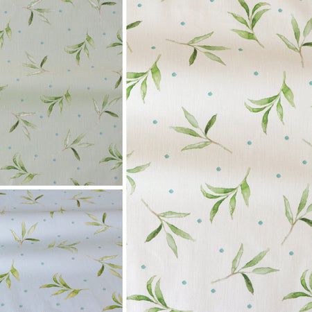 Olive and Dot Fabric design by Seed Home Designs