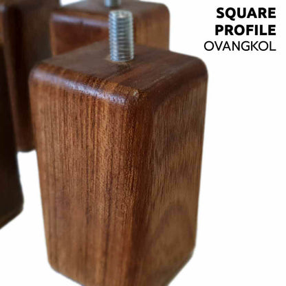 Ovangkol square furniture legs