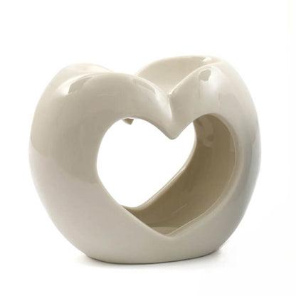 Pearl Heart Oil or Wax Warmer