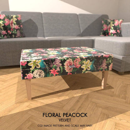 Storage Coffee Table Footstool