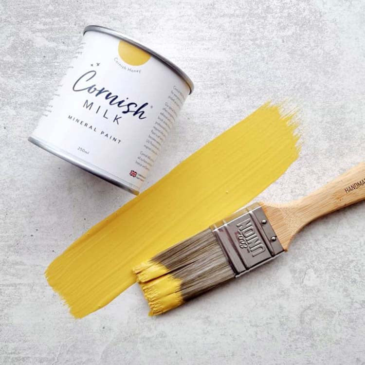 Yellow Cornish Mineral Paint Honey